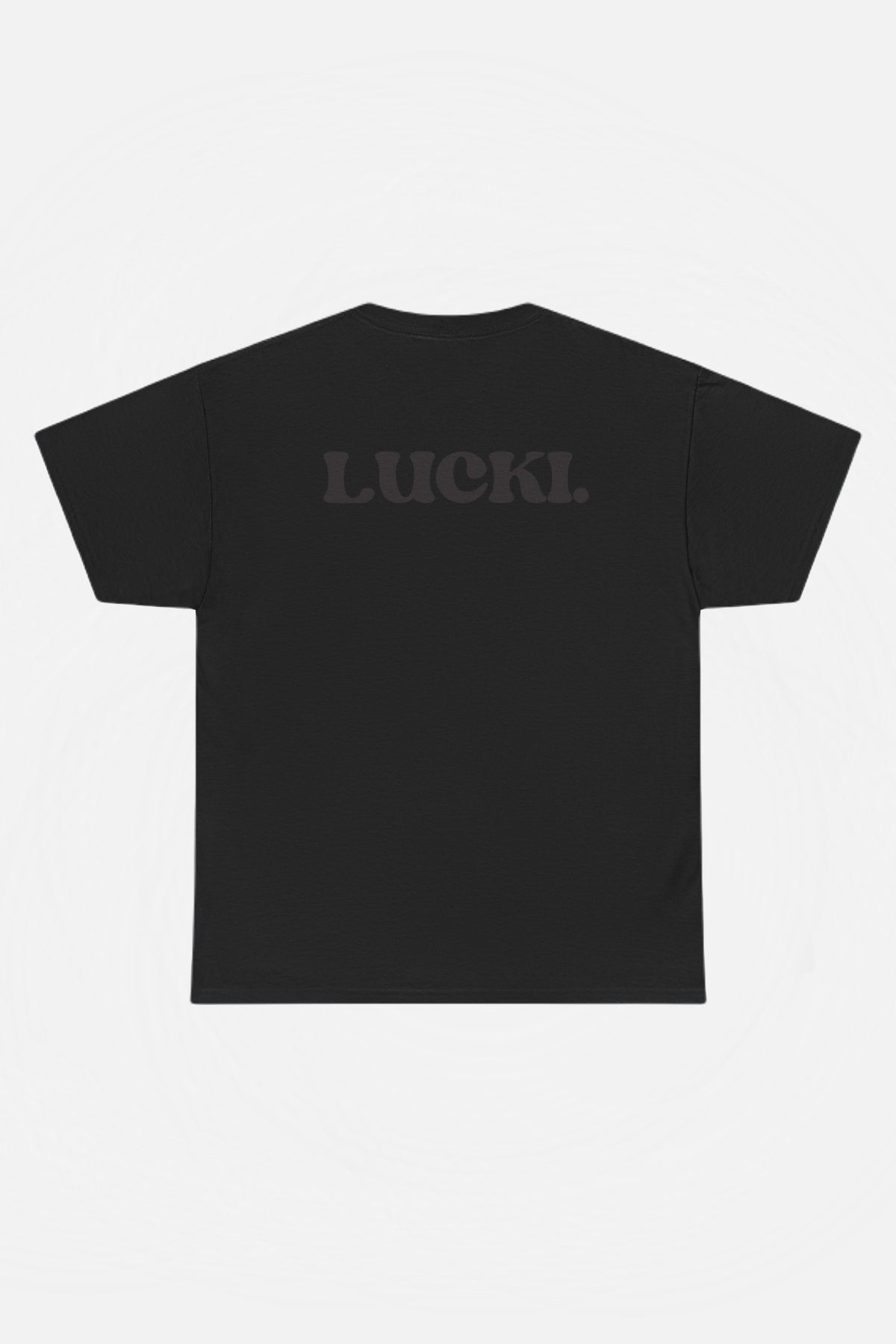 Black basic LUCKI t-shirt