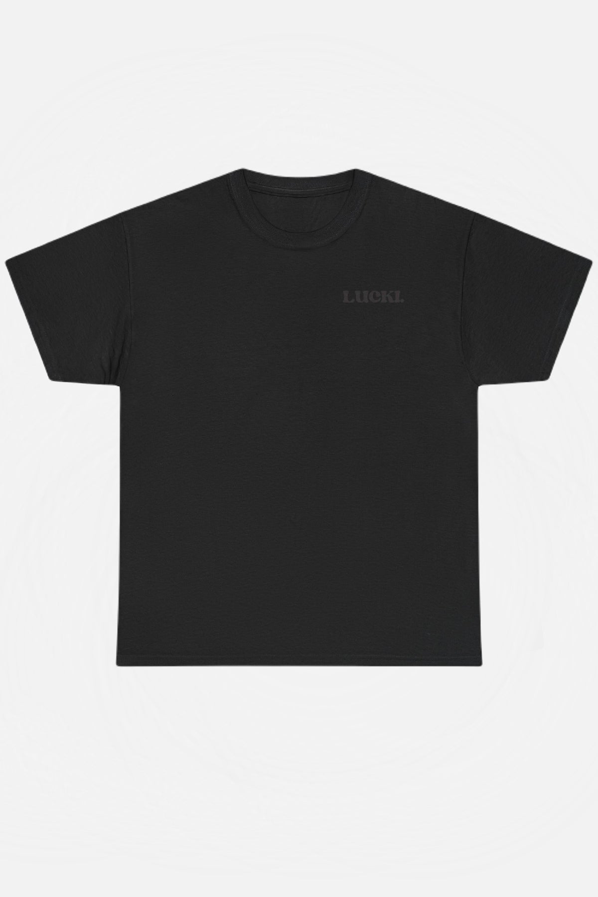 Black basic LUCKI t-shirt