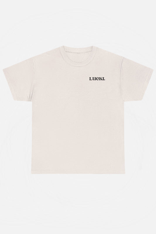 Grey basic LUCKI t-shirt